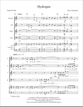 Hydrogen SATB choral sheet music cover